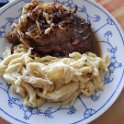 Schwäbisch: Zwiebelrostbraten und Spätzle