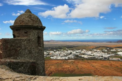 Santa Bárbara Festung oberhalb Teguise